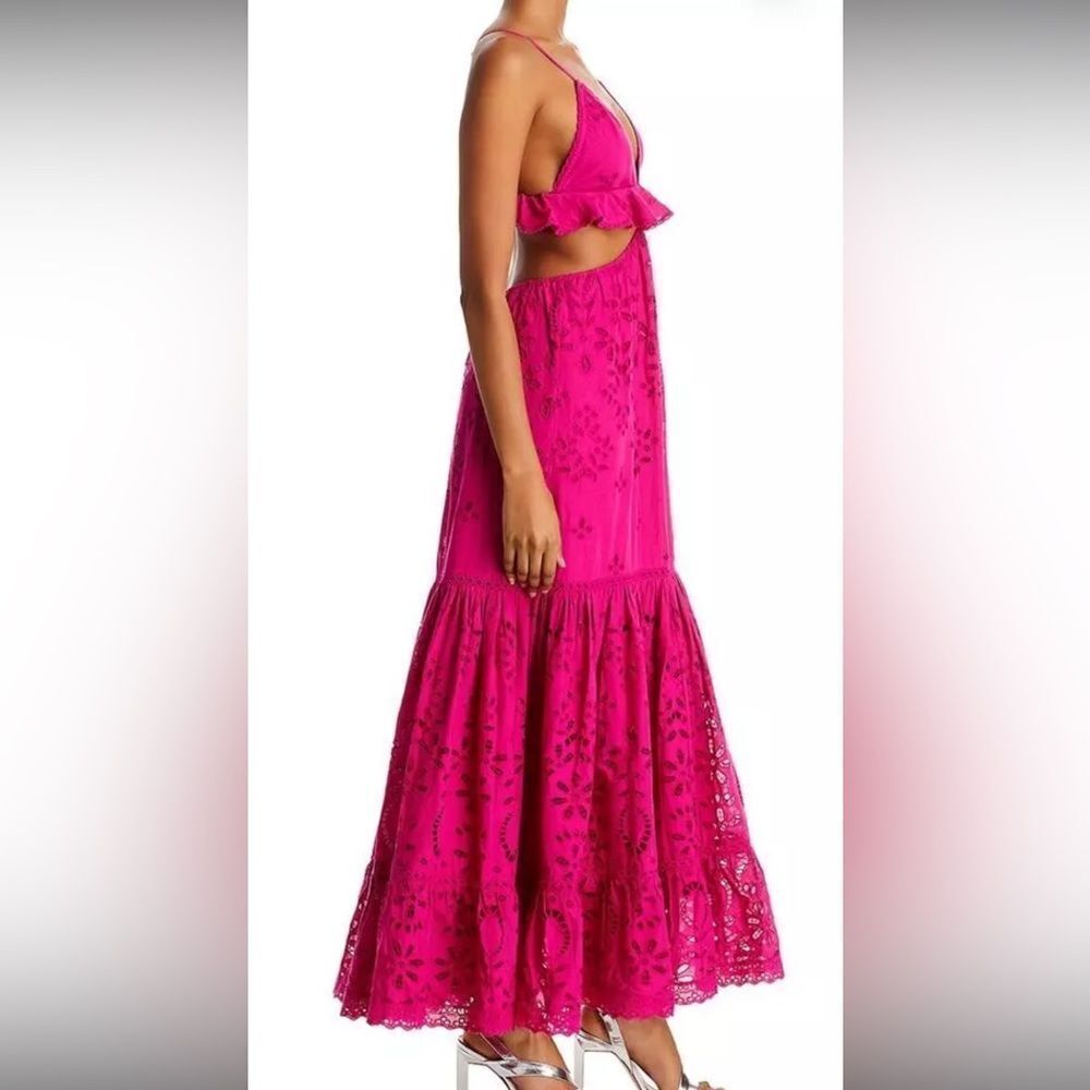 Women's Rococo Sand Sasha Long Dress In Raspberry - Picture 5 of 5
